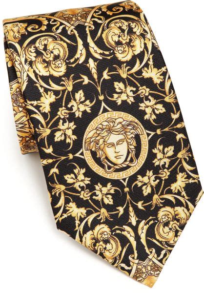 versace ties sydney|versace medusa tie.